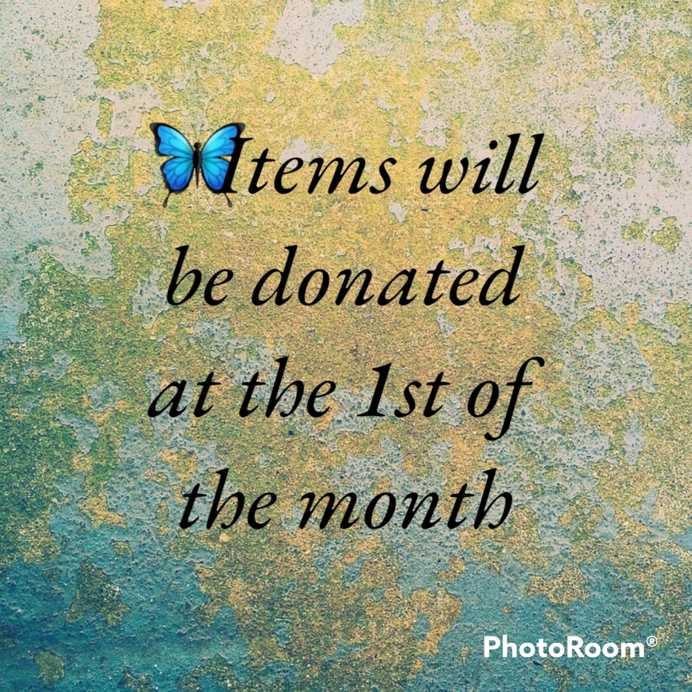 🦋 donating Oct 31st